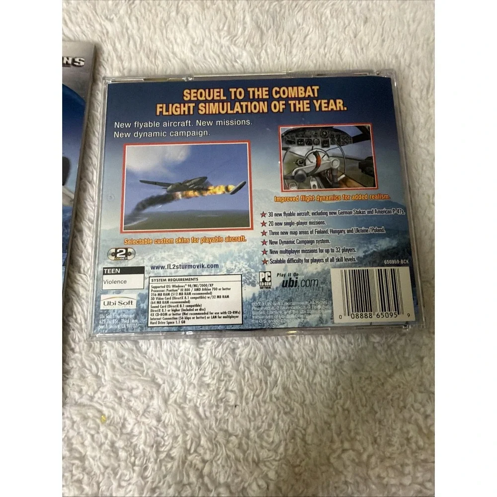 Operation Barbarossa & IL Sturmovik & Forgotten Battle PC CD ROM Complete CIB X3